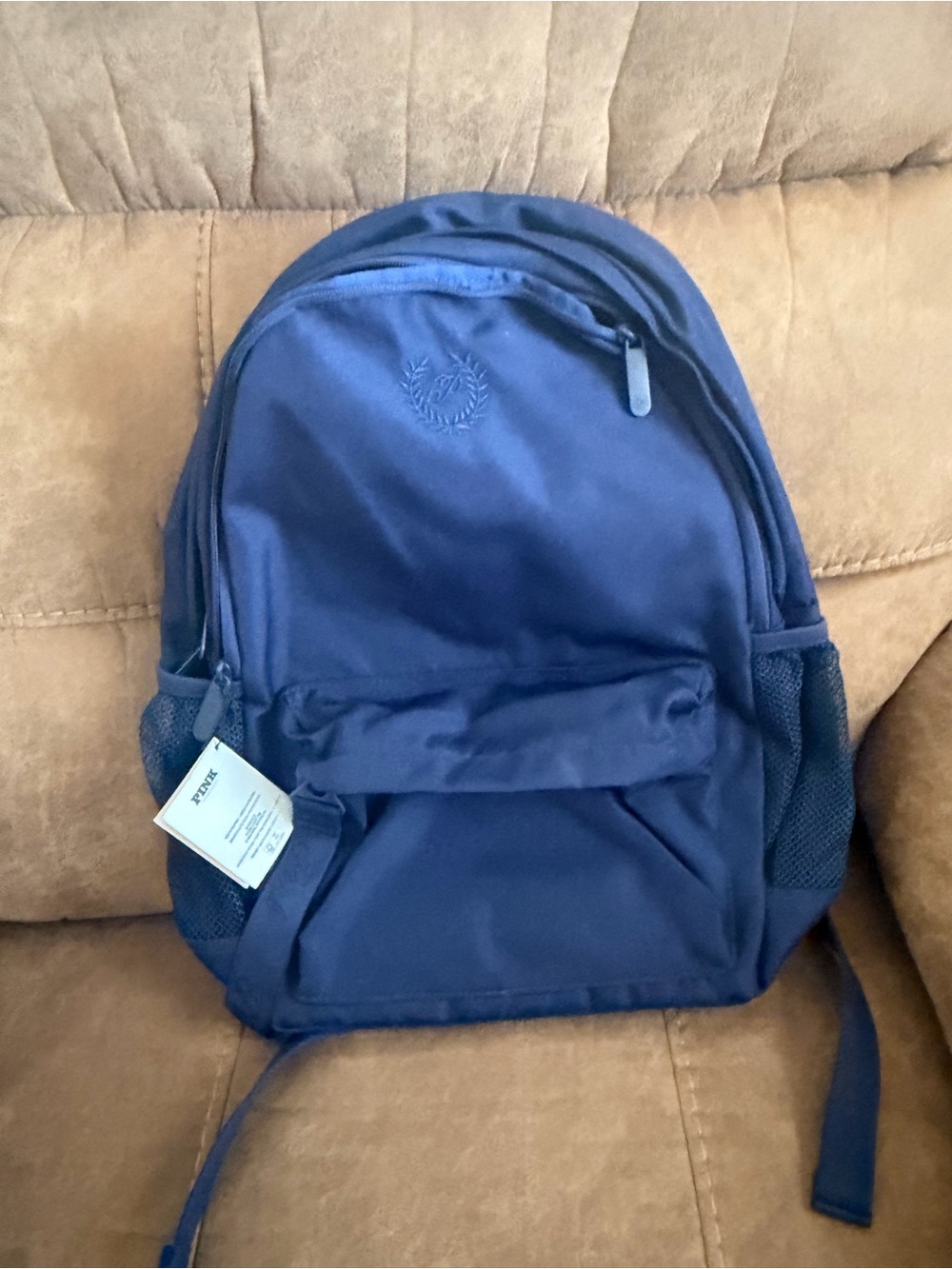 PINK Classic Navy Men's Backpack - Unbranded